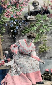 Vintage French Postcard, c. 1900