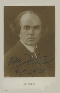 Violinist and composer Jan Kubelik 1880-1940 by Unbekannt