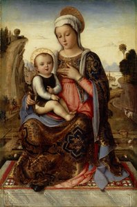 Virgin and Child by Unbekannt