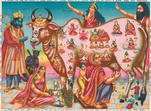 Vishva Rajalakshmi Gomata by Unbekannt