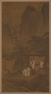 Visitor to a Mountain Retreat, Ming Dynasty, 16th Century
