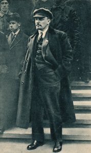 Vladimir Ilich Lenin, Russian Bolshevik leader, Moscow, Russia, 1 May, 1919 by Unbekannt