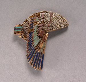 Vulture Headdress Inlay, 100-1 BC