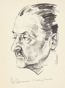 W. Somerset Maugham, British Author by Unbekannt