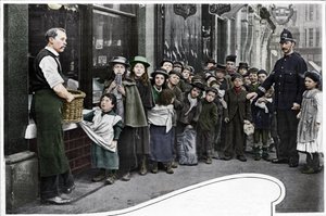 Waiting for Parcels of Food, Cheapside