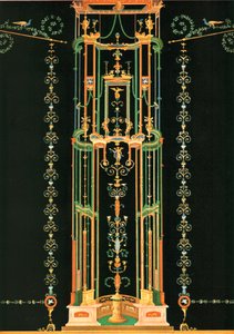 Wall decoration, Pompeii, Italy, 1928 by Unbekannt