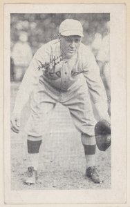 Wally Schang, C. Yanks, from Baseball Strip Cards W575-2, ca. 1921-22 by Unbekannt