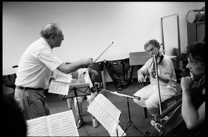 Walter Levin - masterclass at Mozarteum by Unbekannt