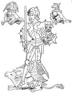 Warwick the Kingmaker, 15th Century English Nobleman and Soldier by Unbekannt