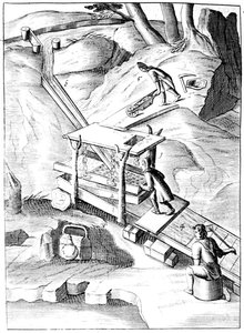 Washing Ore to Extract Gold by Unbekannt