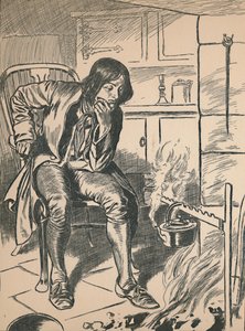 Watching the Boiling Kettle, c1907 by Unbekannt