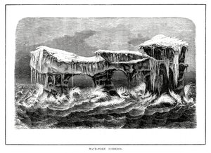 Wave-Worn Icebergs, 1877