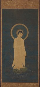 Welcoming Descent of Amida Buddha Raigo by Unbekannt