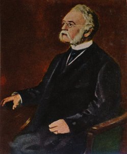 Werner von Siemens. Painting by Lenbach