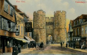 West Gate, Canterbury by Unbekannt
