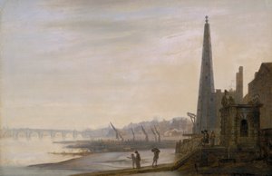 Westminster from York Stairs by Unbekannt