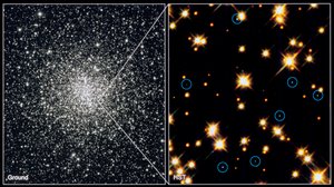 White dwarf stars in Globular Cluster M4H Bond STSCI by Unbekannt