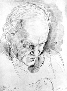 William Blake, English Mystic, Poet, Painter and Engraver by Unbekannt