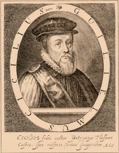William Cecil, 1st Baron Burghley, English Statesman by Unbekannt