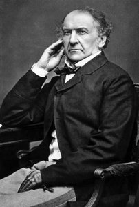 William Ewart Gladstone, British Liberal statesman by Unbekannt