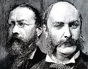 William Henry Preece and John William Strutt by Unbekannt