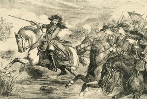 William III at the Battle of the Boyne, 1690, 1890 by Unbekannt