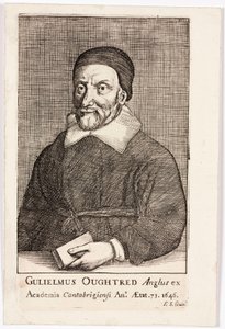 William Oughtred, English mathematician