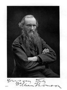 William Thomson, Lord Kelvin, Irish-Scottish Mathematician, Physicist and Engineer by Unbekannt