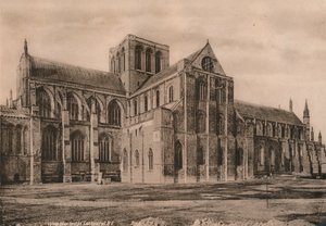 Winchester Cathedral, Hampshire, early 20th century by Unbekannt