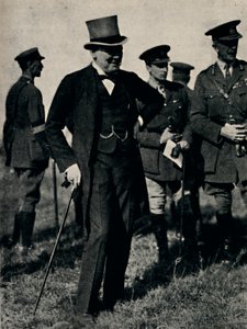 With Sir Henry Wilson on the Rhine, 1919 by Unbekannt