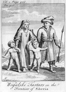 Wogulski Tartars on the Frontiers of Siberia, c1740