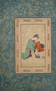 Woman Applying Henna, late 16th century by Unbekannt