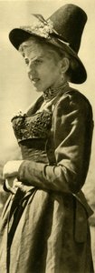 Woman in Traditional Costume, Tyrol, Austria