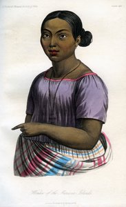 Woman of the Mariana Islands, 1848