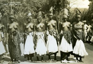 Women Dancers, Sierra Leone, 20th Century