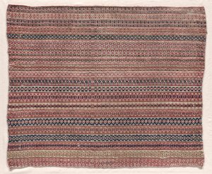 Woven Wool Textile, Early 19th Century