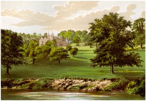 Wyaston Leys, Herefordshire, home of the Bannerman family, c1880 by Unbekannt