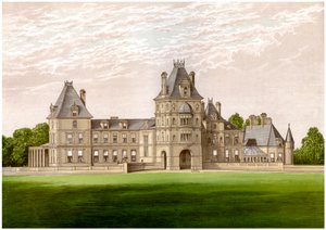 Wynnstay, Denbighshire, Wales, Home of Baronet Williams-Wynn, c1880 by Unbekannt