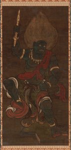 Yaksa Form of Vajrapani Blue Fudo