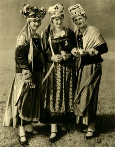Young Women in Traditional Costume, Styria, Austria by Unbekannt