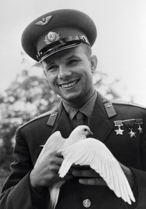 Yuri Gagarin, Russian Cosmonaut by Unbekannt