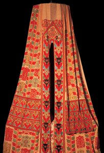 Embroidered Bed-tent by Unbekannt