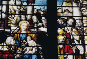 Adoration of the Magi, 14th century