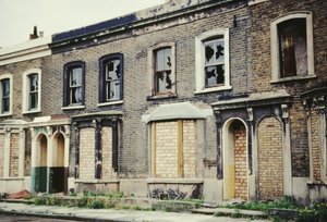 Bricked-up Houses, Camberwell by Unbekannt Unbekannt