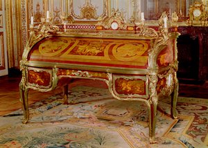 Bureau du Roi by Oeben and Riesener, marquetry and ormolu, 1760-69