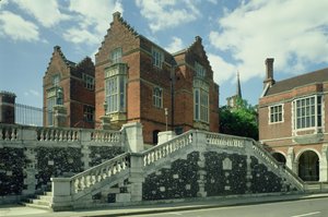 Exterior of Harrow School, Middlesex by Unbekannt Unbekannt