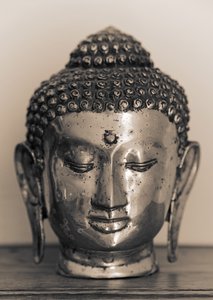 Head of Buddha by Unbekannt Unbekannt