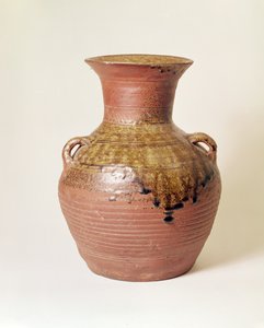 Jar from the Han Dynasty (206BC-AD220). Proto Porcelain