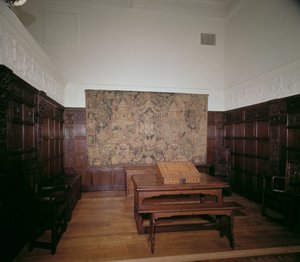 Panelled display room at Victoria and Albert Museum by Unbekannt Unbekannt