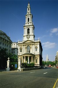 St. Mary-le-Strand, London by Unbekannt Unbekannt